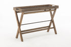 Adrienne Folding Console Table-Tray