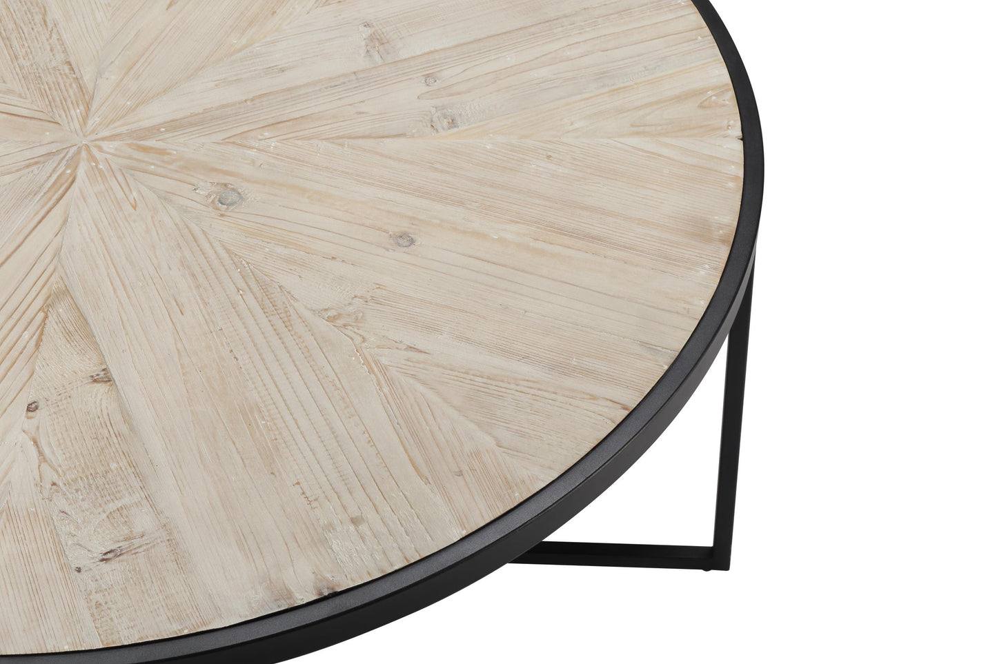 Odessa Coffee Table with Nesting Stools