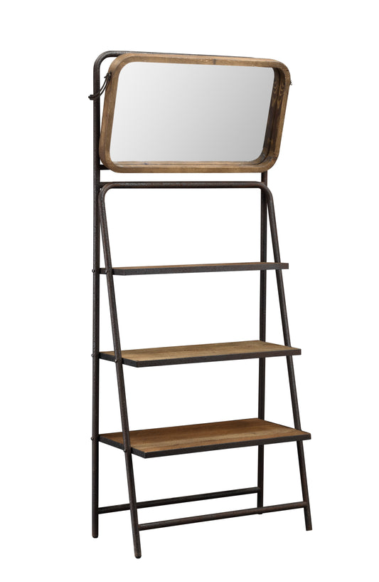 Giovanni Mirror Shelving Unit