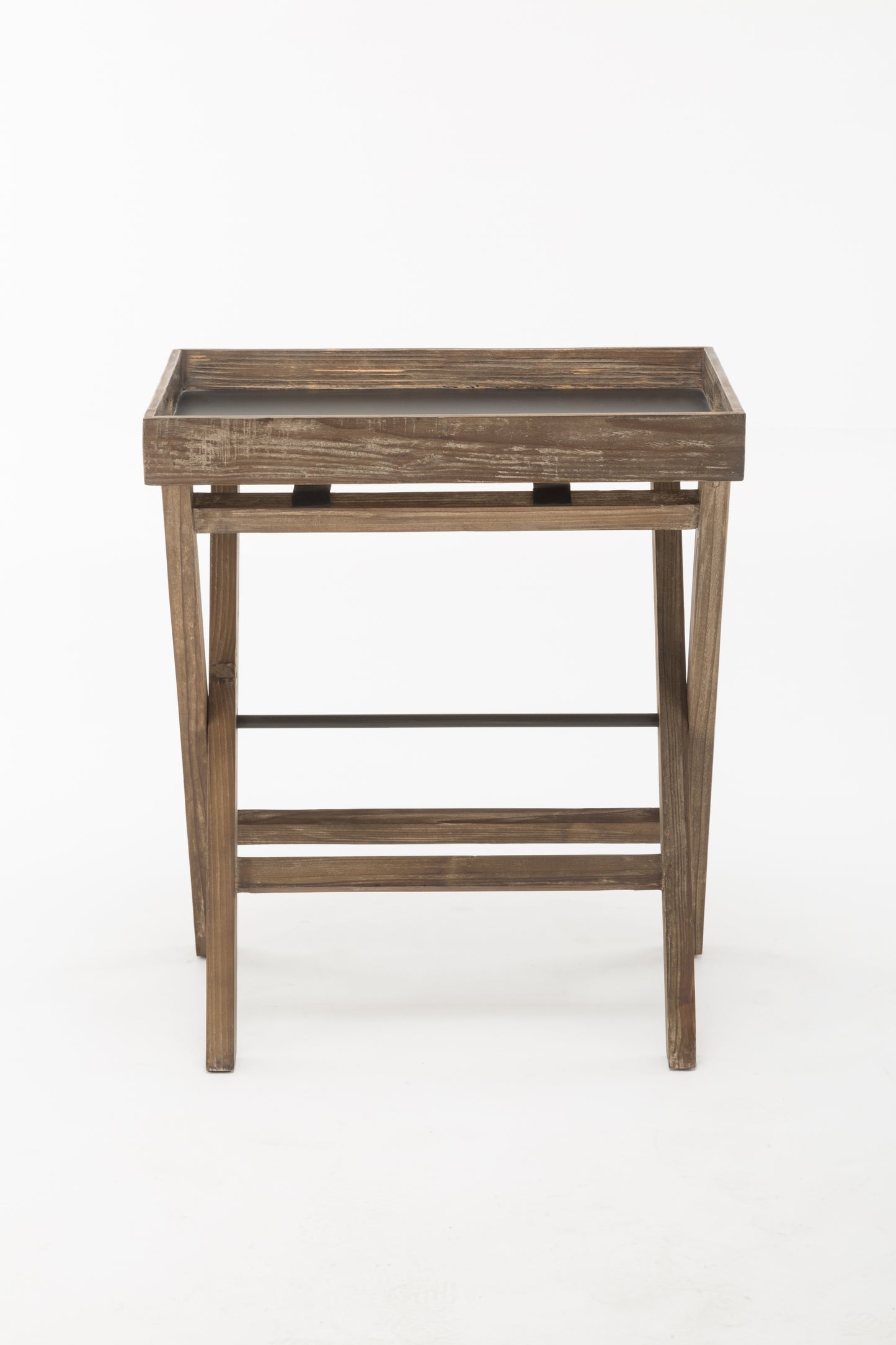 Adrienne Folding Side Table-Tray