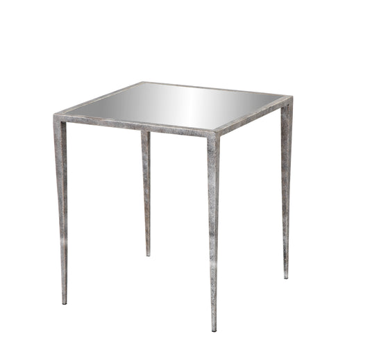 Rangez Mirrored Side Table